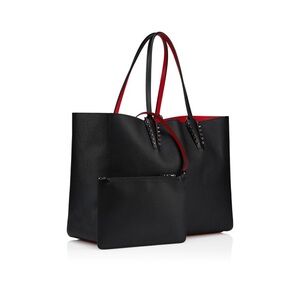 Christian Louboutin Black and Red Tote Bag